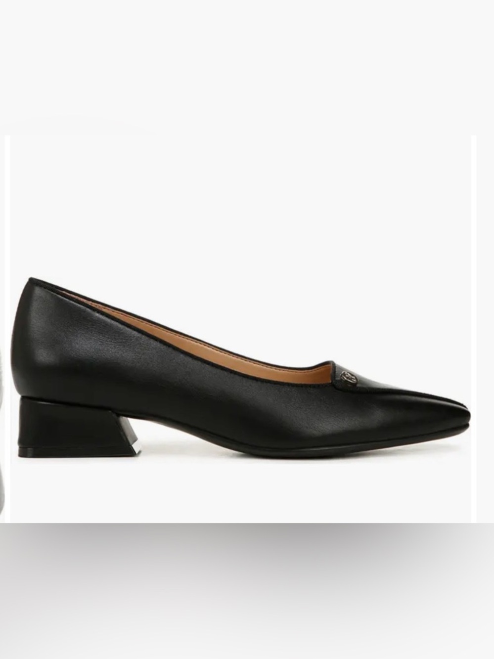 NIB NATURALIZER GEORGIA PUMP BLACK FAUX LEATHER WOMENS SIZE 8M - Picture 4 of 13